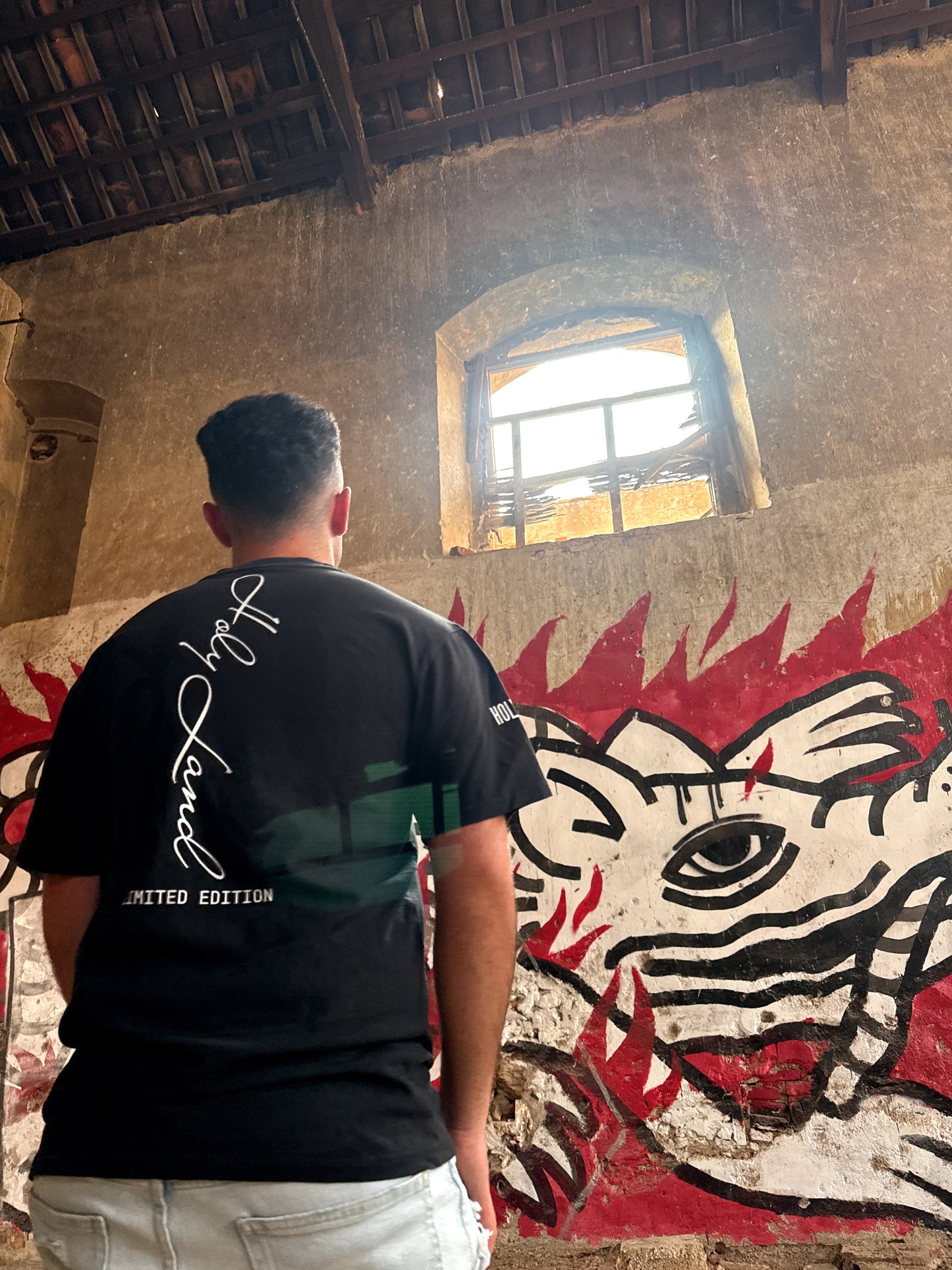 HolyLand Oversized Faded Limited Edition T-shirt